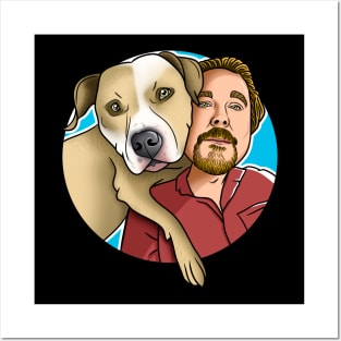 Pitbull Buddy Posters and Art